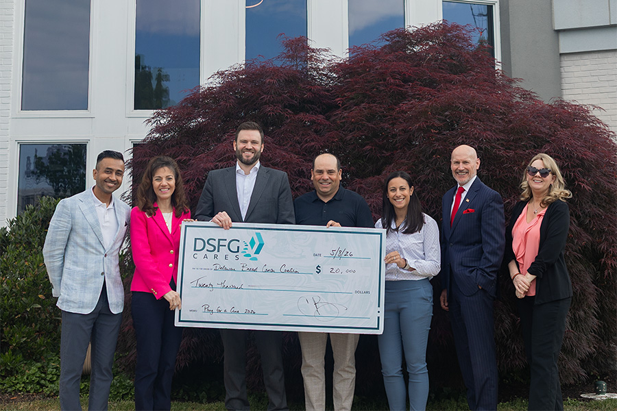 DSFG Cares 2026 donates to Delaware Breast Cancer Coalition